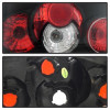 Spyder Euro Style Tail Lights Black for 93-97 Toyota Corolla