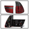 Spyder 4PCS Euro Style Tail Lights- Red Smoke for 00-06 BMW E53 X5