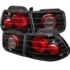 Spyder Euro Style Tail Lights Black for 96-00 Honda Civic 2Dr