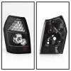Spyder LED Tail Lights Black for 05-08 Dodge Magnum