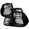 Spyder LED Tail Lights Black for 99-01 BMW E46 3-Series 4Dr
