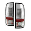 Spyder LED Tail Lights Chrome for 08-15 Ford Super Duty