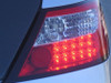 Spyder LED Tail Lights Red Clear for 06-08 Honda Civic 2Dr