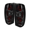 Spyder Euro Style Tail Lights Smoke for 98-00 Nissan Frontier