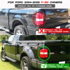 Spyder Euro Style Tail Lights Black for 04-08 Ford F150 Flareside