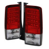 Spyder Version 2 LED Tail Lights Red Clear for 03-07 Scion XB
