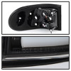 Spyder Light Bar LED Tail Lights Black for 07-13 Toyota FJ Cruiser