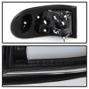 Spyder Light Bar LED Tail Lights Black for 07-13 Toyota FJ Cruiser
