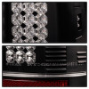 Spyder LED Tail Lights Black for 08-15 Ford F-250 Super Duty