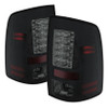 Spyder LED Tail Lights Incandescent- Black Smoke for 09-14 Ram 1500
