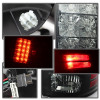 Spyder LED Tail Lights Incandescent- Black Smoke for 09-14 Ram 1500