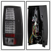Spyder LED Tail Lights Black for 07-14 Suburban / Yukon/Yukon Denali