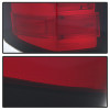 Spyder Light Bar LED Tail Lights Red Clear for 14-16 Silverado 1500