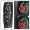 Spyder Euro Style Tail Lights Black Smoke for 86-97 Nissan Hardbody