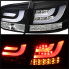 Spyder G2 Type With Light Bar LED Tail Lights Black for 10-13 Golf/GTI