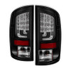 Spyder Version 2 LED Tail Lights - Black for 07-08 Dodge Ram 1500