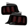Spyder LED Tail Lights - Smoke for 05-09 Ford Mustang (Red Light Bar)