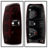 Xtune Tail Lights Red Smoked for 07-13 Chevy Avalanche