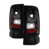 Xtune Euro Style Tail Lights Black for 94-01 Dodge Ram 1500/2500/3500