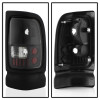 Xtune Euro Style Tail Lights Black for 94-01 Dodge Ram 1500/2500/3500