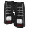 Spyder Xtune LED Tail Lights Black for 06-09 Hummer H3 ( Non H3T )