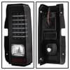 Spyder Xtune LED Tail Lights Black for 06-09 Hummer H3 ( Non H3T )