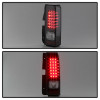 Spyder Xtune LED Tail Lights Black for 06-09 Hummer H3 ( Non H3T )