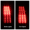 Spyder Xtune LED Tail Lights Red Clear for 99-02 Silverado 1500/2500/3500