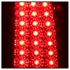 Spyder Xtune LED Tail Lights Red Clear for 99-02 Silverado 1500/2500/3500