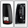 Spyder Xtune LED Tail Lights Black for 99-02 Silverado 1500/2500/3500