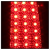 Xtune LED Tail Lights Red Clear for 03-06 Silverado 1500/2500/3500
