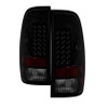 Xtune LED Tail Lights Black Smoke for 99-07 Ford F250/350/450/550 Super Duty