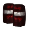 Xtune Tail Lights w/ Black Rim Red Smoked for 00-06 GMC Yukon