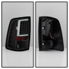 xTune LED Tail Lights - Black for 09-18 Dodge Ram 1500 (Incandescent Model)