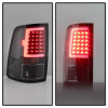 xTune LED Tail Lights - Black for 09-18 Dodge Ram 1500 (Incandescent Model)