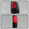 xTune LED Tail Lights - Black Smoke for 13-18 Dodge Ram 1500 (LED Model Only)