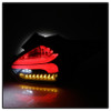 Spyder LED Tail Lights w/Indicator/Reverse - Black  for 15-17 Focus Hatchback