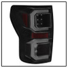Spyder V2 Light Bar LED Tail Lights - Smoke for 07-13 Toyota Tundra