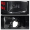 Spyder V2 Light Bar LED Tail Lights - Black for 07-13 GMC Sierra 1500