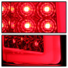 Spyder V3 Tail Lights Red/Clear for 07-13 Silverado
