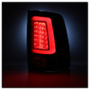 Spyder Light Bar LED Tail Lights - Black for 2013-2014 Dodge Ram