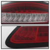 Spyder LED Tail Lights - Red Clear for 06-08 Porsche 987 Cayman / 05-08 Boxster