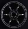 Advan RG-D2 18x10.5 +24 5-120 Semi Gloss Black Wheel