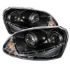 Spyder DRL Headlights Black for 06-09 VW GTI / 06-09 Jetta Xenon/HID Model Only