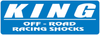 King Shocks Front 2.5 Remote Reservoir Shock w/Adjuster for 2021 Ford Bronco