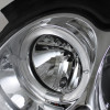Spyder Projector Headlights LED Halo DRL Chrome for 03-09 Mercedes CLK Halogen