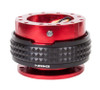NRG Quick Release Kit - Pyramid Edition - Red Body / Black Pyramid Ring