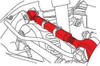 SPC Rear Adjustable Camber Arm for 06-08 BMW 1 / 3 Series - 67105