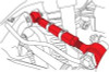 SPC Rear Adjustable Camber Arm for 06-08 BMW 1 / 3 Series - 67105