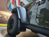 Rally Armor Black Mud Flap w/ Metallic Black Logo for 19-23 JT Gladiator